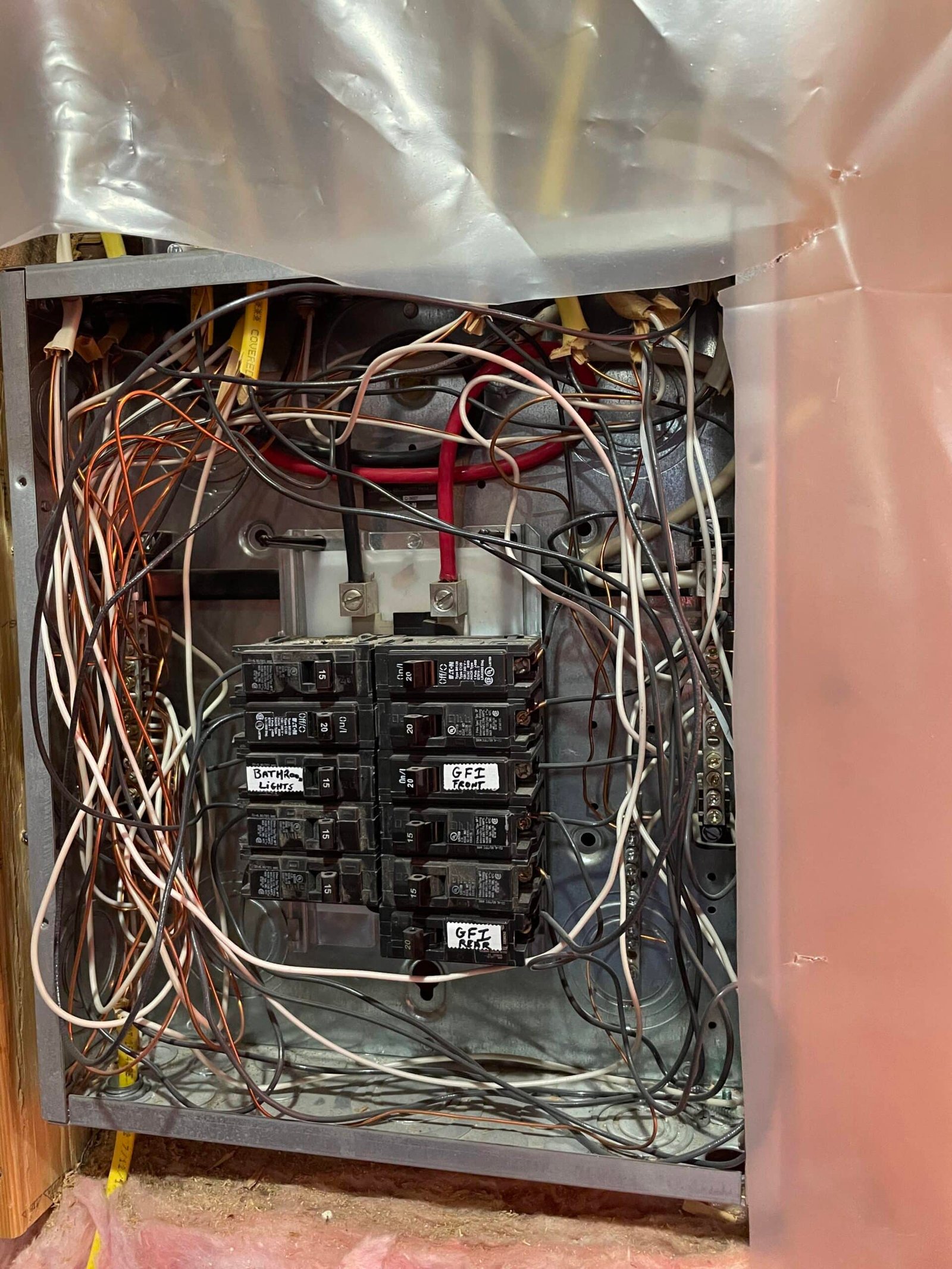 electrical panel shorting